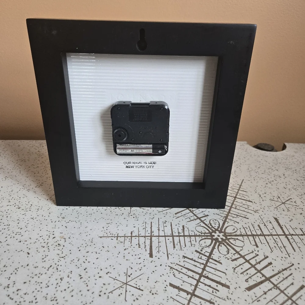 Turtle Clock with Ceramic Face